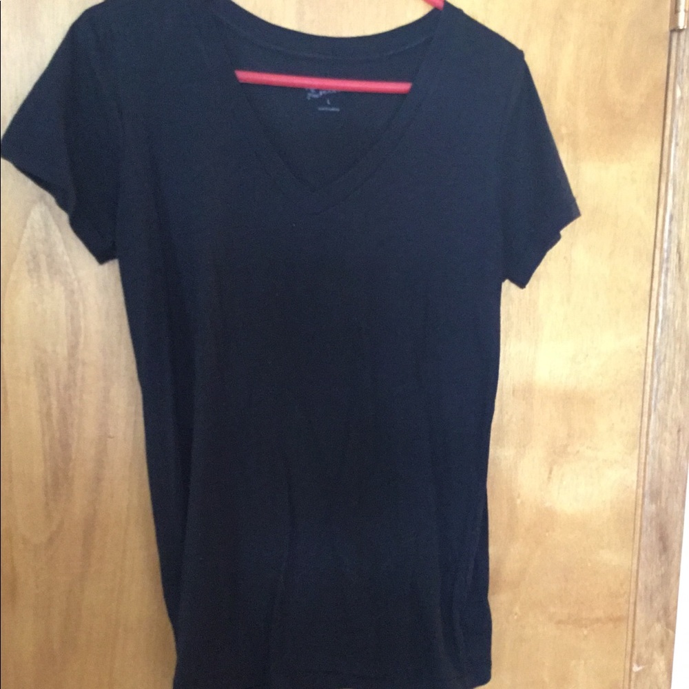 Black V Neck